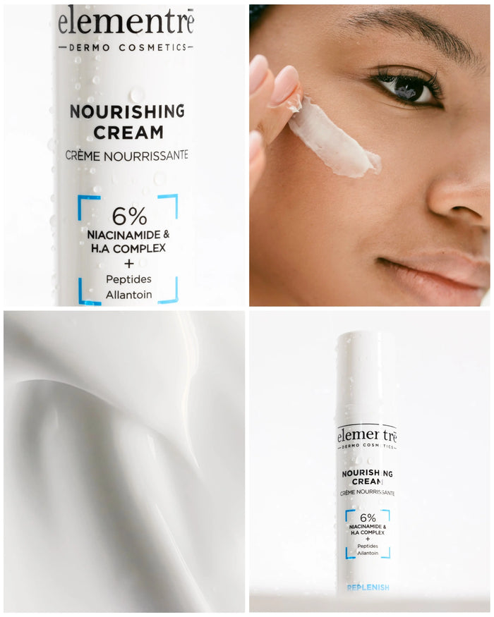 Elementre 6% Niacinamide & Hyaluronic Acid Complex Nourishing Cream elementre