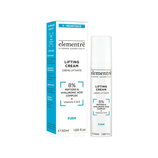 Elementre 8% Peptides & Hyaluronic Acid Lifting Cream elementre