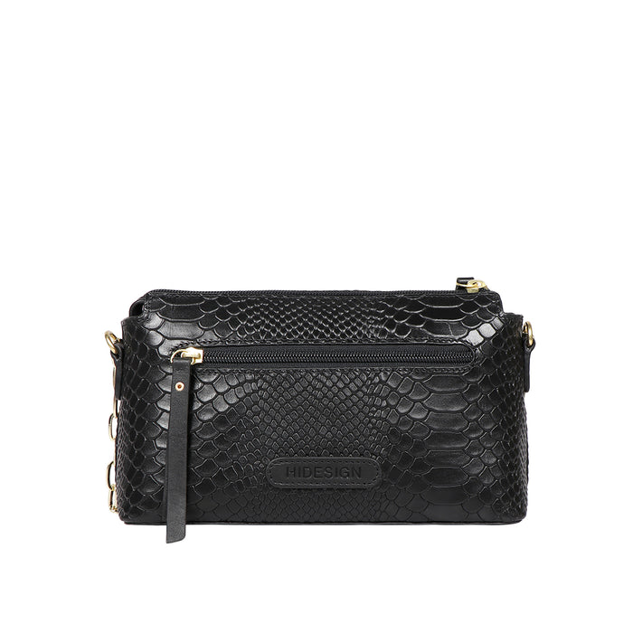 Eliza 03 Sb Black Leather Sling Bag