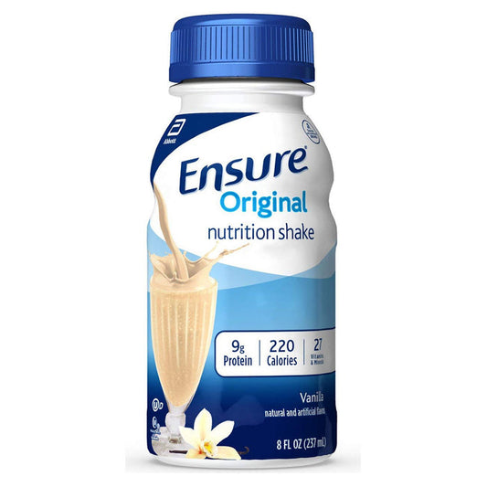 Ensure Original Therapeutic Shake, Vanilla, 8 oz Bottle, CS/24 - 58297-Case - LL Medico