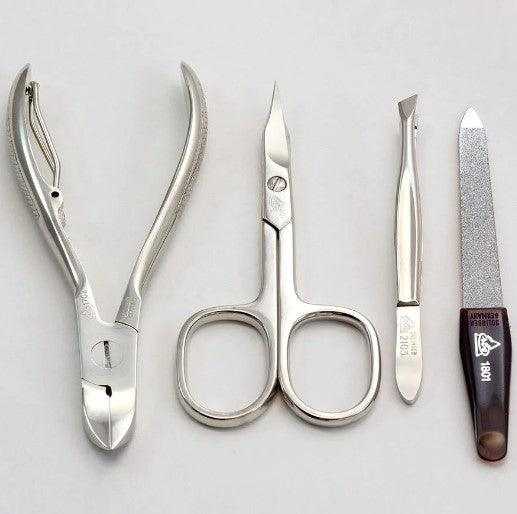 Nail grooming tools in stainless steel