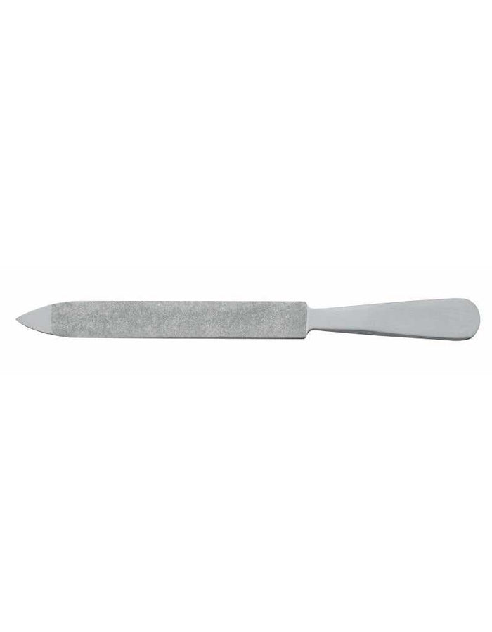 Erbe 92463 stainless steel sapphire nail file 5 inch with fine and coarse sides