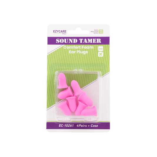 Ezycare Sound Tamer Comfort Foam Ear Plugs 8 Pieces - Makkah Pharmacy
