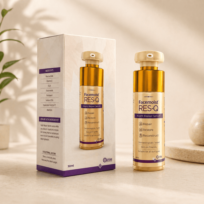 Facemoist RES - Q Night Repair Serum - Cosmosentials