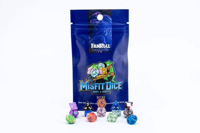 FanRoll: Misfit Mini Dice: Adopt A Misfit