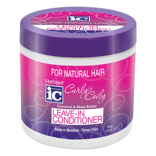 Fantasia IC Curly and Coily Leave in Conditioner 16oz
