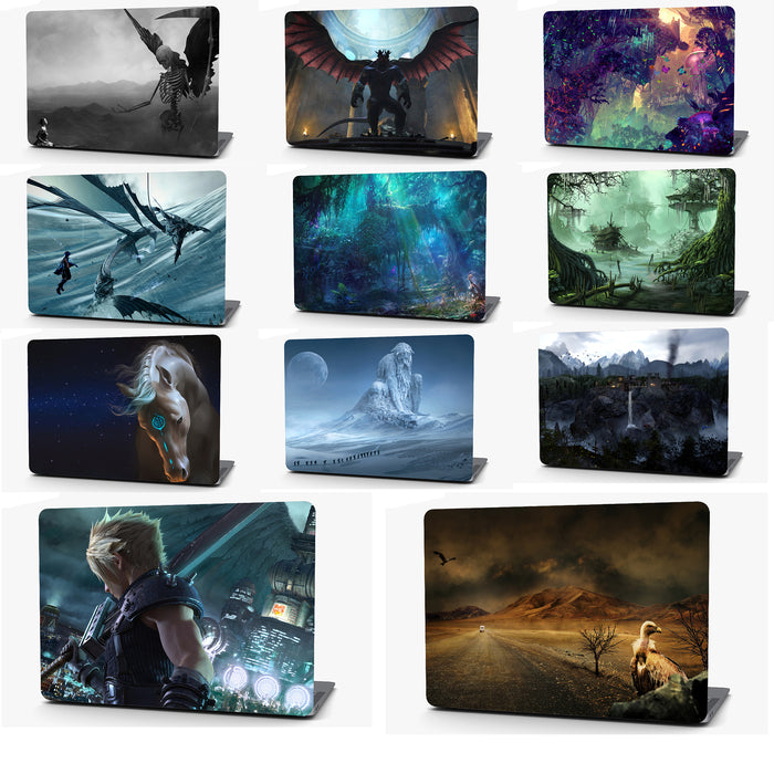Fantasy Road to Death Vinyl Laptop Computer Skin Sticker Decal Wrap Macbook Various Sizes