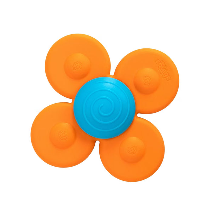 Fat Brain: Whirly Squigz Suction Cup Silicone Spinner