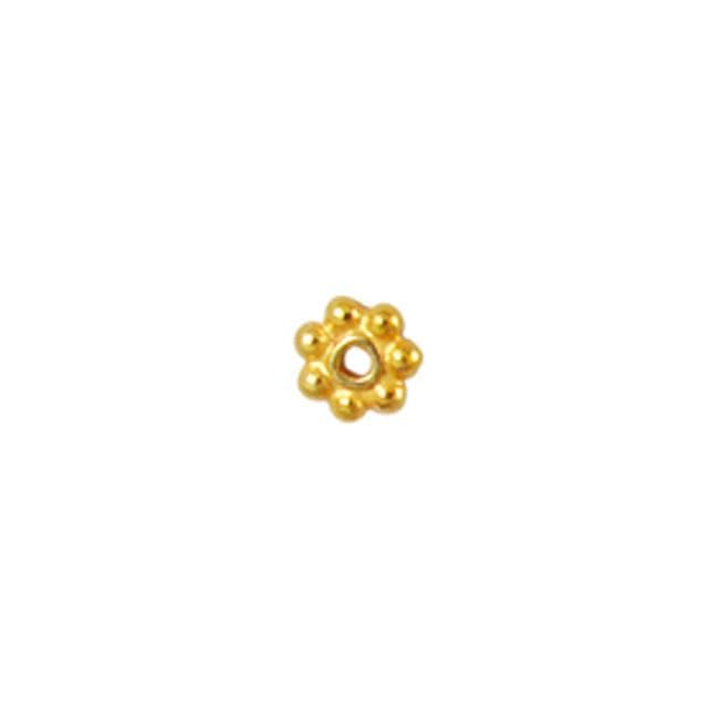 Sterling Silver Bali Beads 4mm -Nile Corp