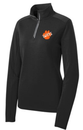 FES WOMEN'S SPORT-WIK TEXTURED 1/4 ZIP