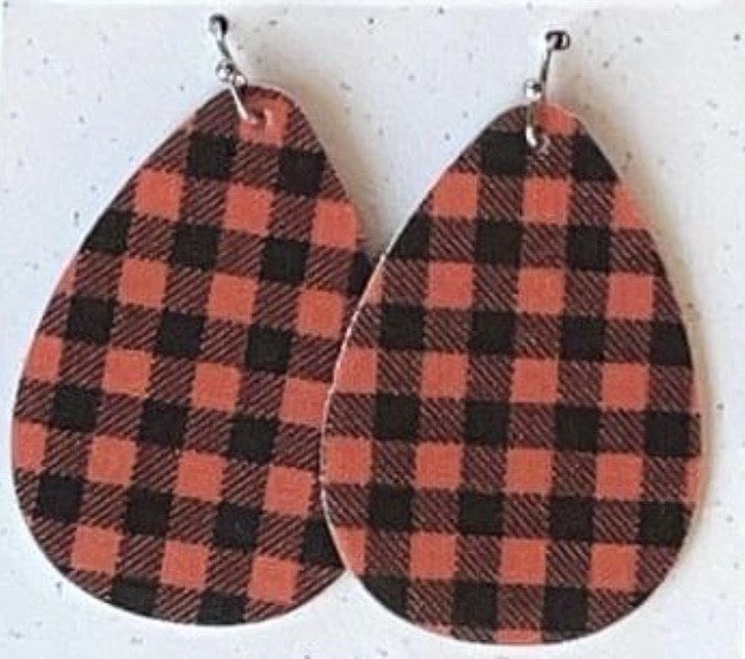 FHS CHEER & PAW EARRINGS