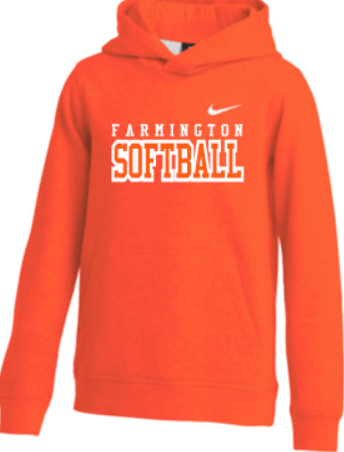 FHS SOFTBALL EMBROIDERED NIKE CLUB HOODIE