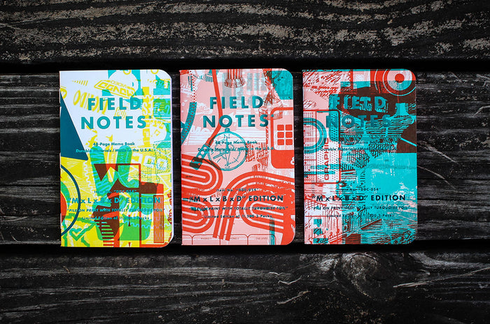 Field Notes M x L x B x D edition 3-Pack