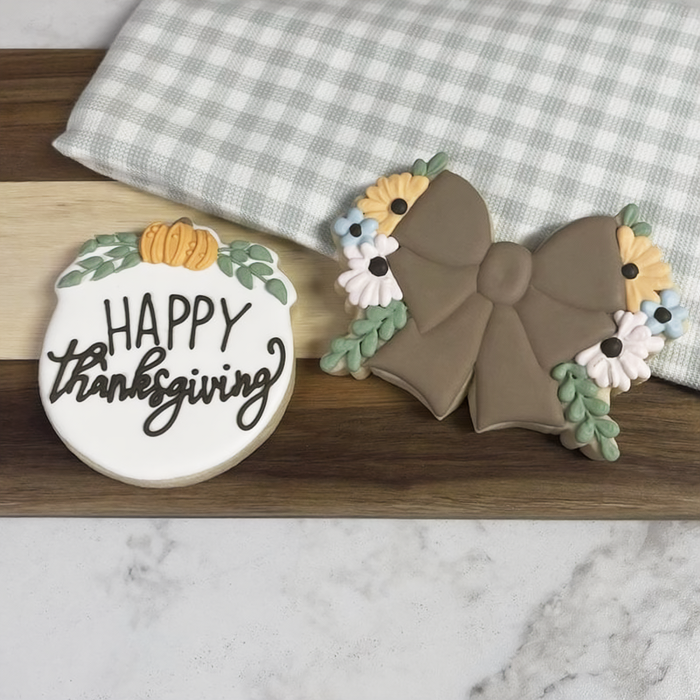 Floral Bow Cookie Cutter