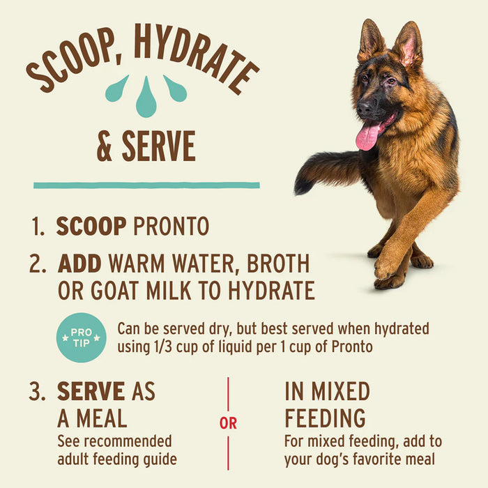 Freeze Dried Pork Pronto Dog Food