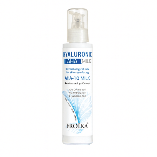 Froika AHA 10 Exfoliating Milk Lotion with Hyaluronic Acid - 125ml, Lotions & Moisturizers