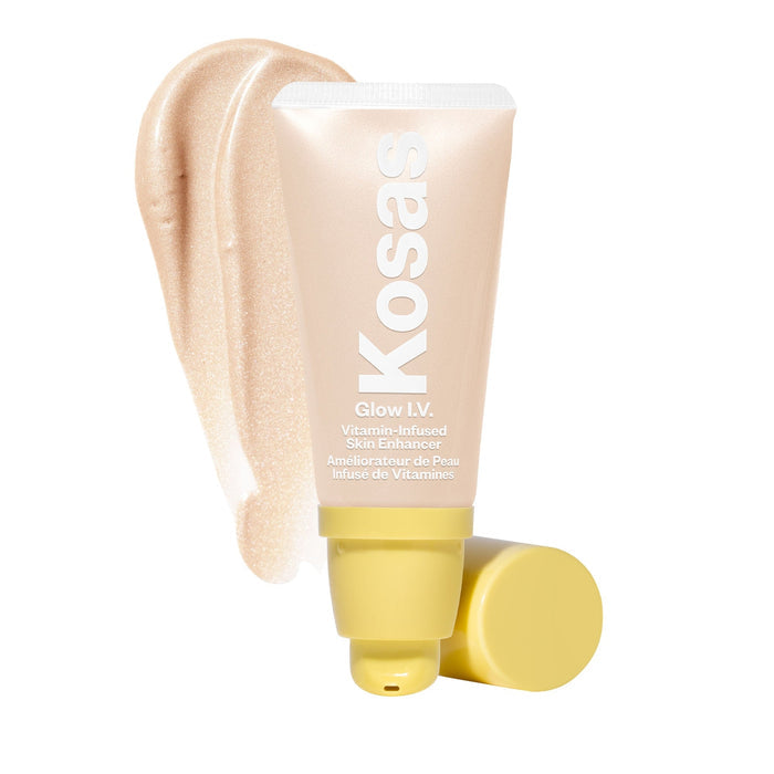 Glow I.V. Vitamin-Infused Skin Enhancer - Makeup - Kosas - 01_Kosas_GLOWIV_PDP_Revive_02 - The Detox Market | Revive - very light silver champagne