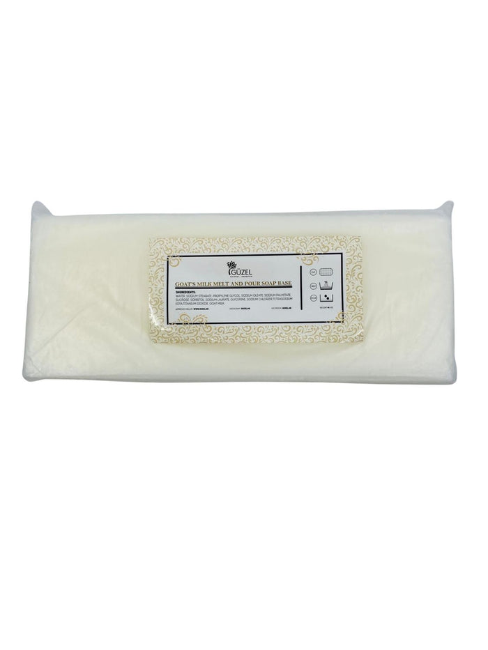 Goat's Milk melt and pour soap base - قاعدة صابون حليب الماعز