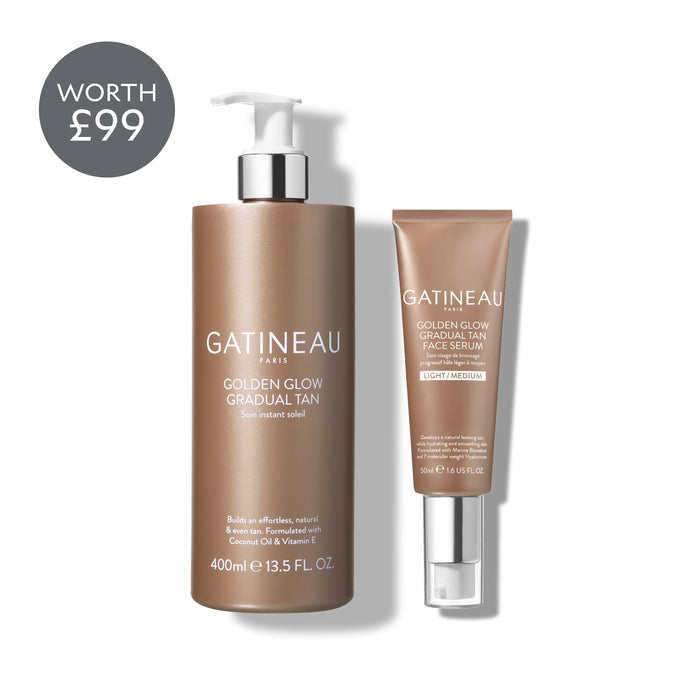 Golden Glow Face and Body Duo Worth £99