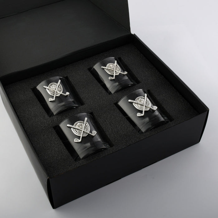 Golf Bar Glasses Set of 4