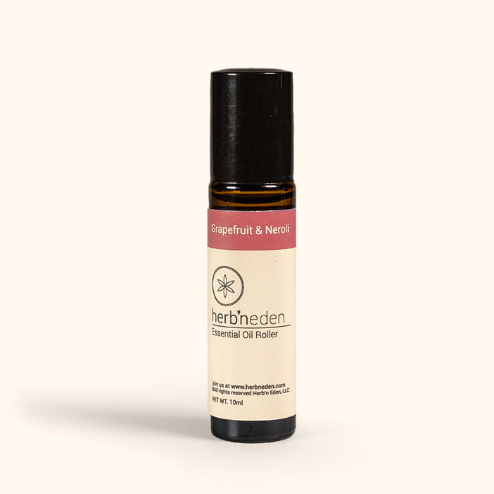 Herb'N Eden Grapefruit & Neroli essential oil roller bottle aromatherapy oil blend