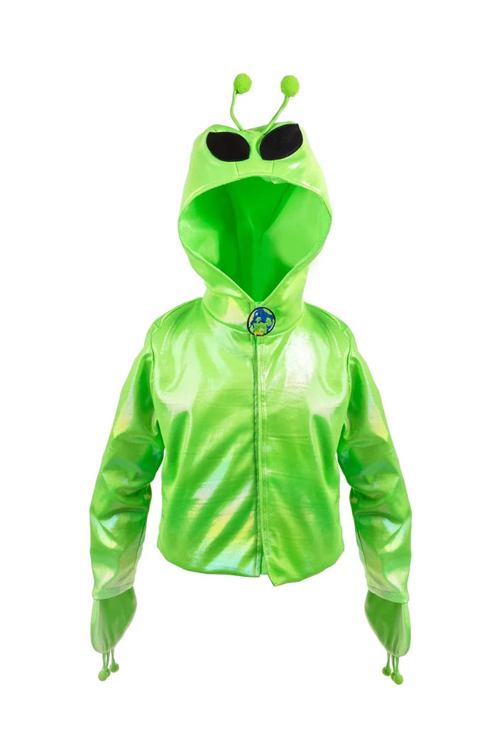 Great Pretenders: Galaxy Invader Jacket with Hood, Size 5-6
