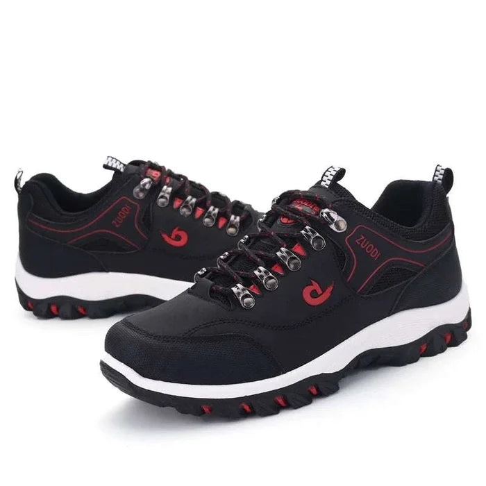 GripStride™ Men's Non-Slip Lightweight Sneakers - back view in the featured colour
