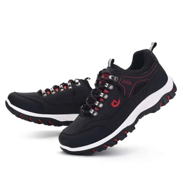 GripStride™ Men's Non-Slip Lightweight Sneakers - lifestyle view showing the product in use