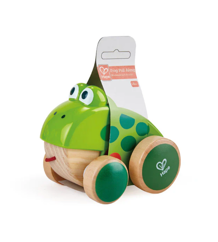 Hape: Frog Pull Along