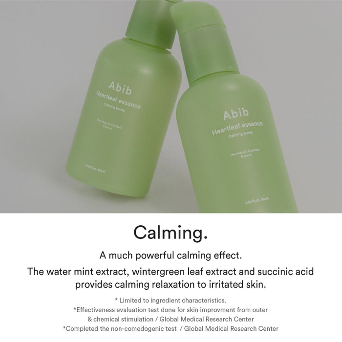 Heartleaf Essence Calming Pump - Korean-Skincare