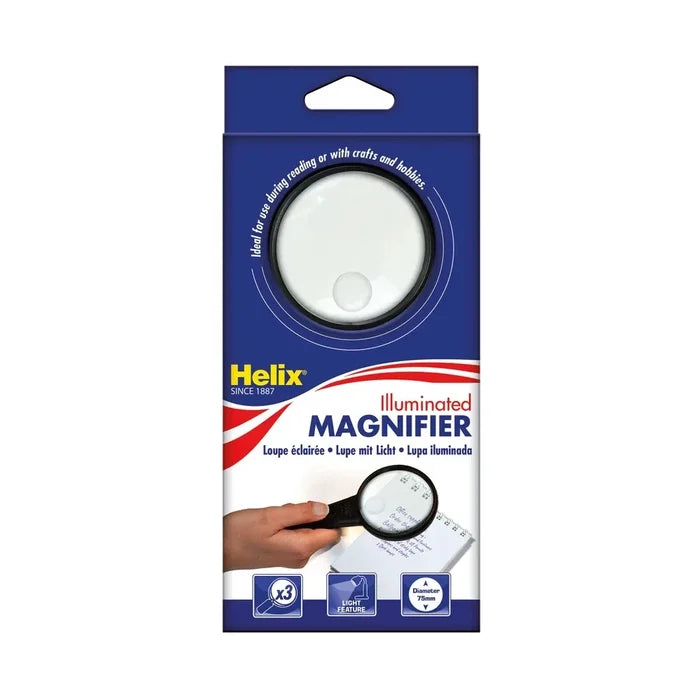 Helix 75Mm Illuminated Magnifier - Office R Us Lagos