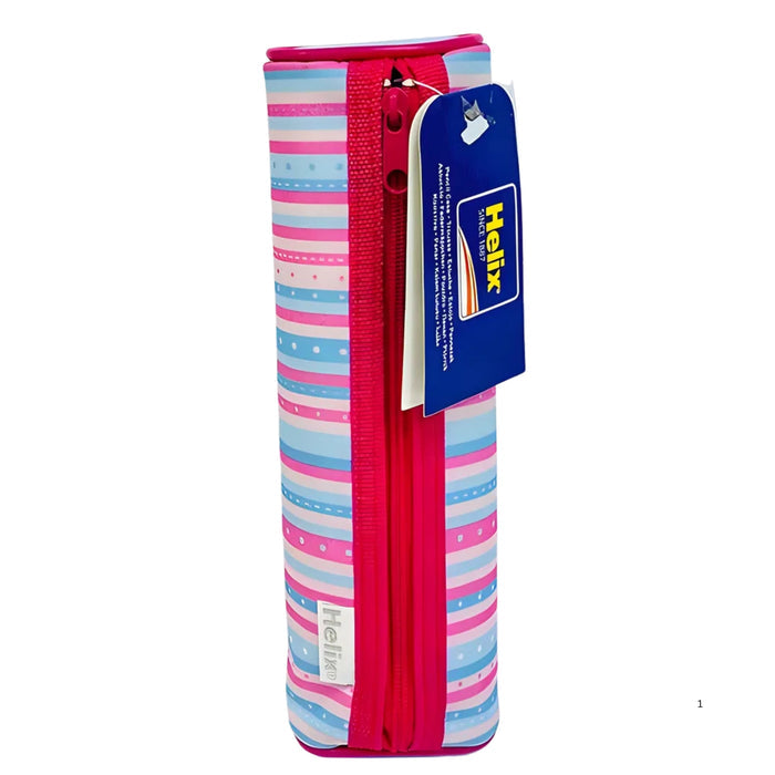 Helix Candy Stripe Oval Pencil Case - Office R Us Lagos