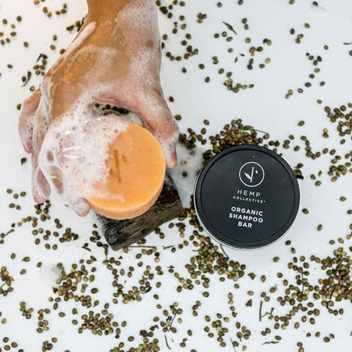 Hemp Collective Hemp Shampoo Bar Refill 100g - Orange, Grapefruit & Lemon