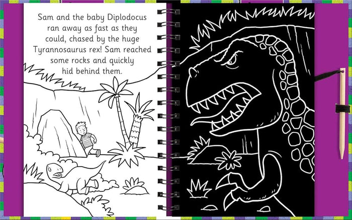 HOM: Scratch & Draw Dinosaurs