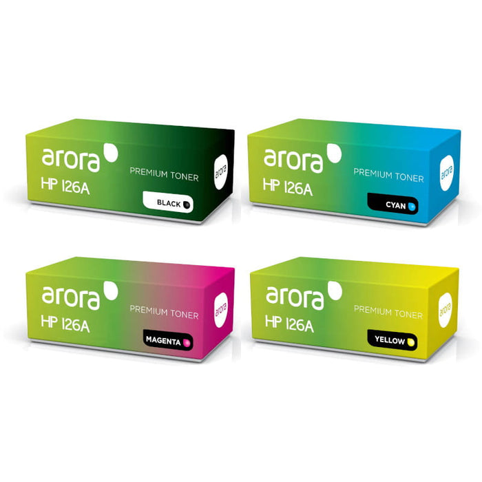 HP 126A CMYK Compatible Toner Multipack - CE31XA