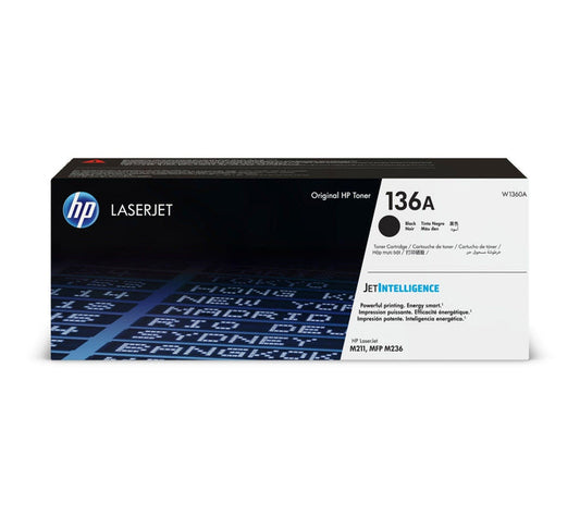 HP 136A Black Original Toner - W1360A