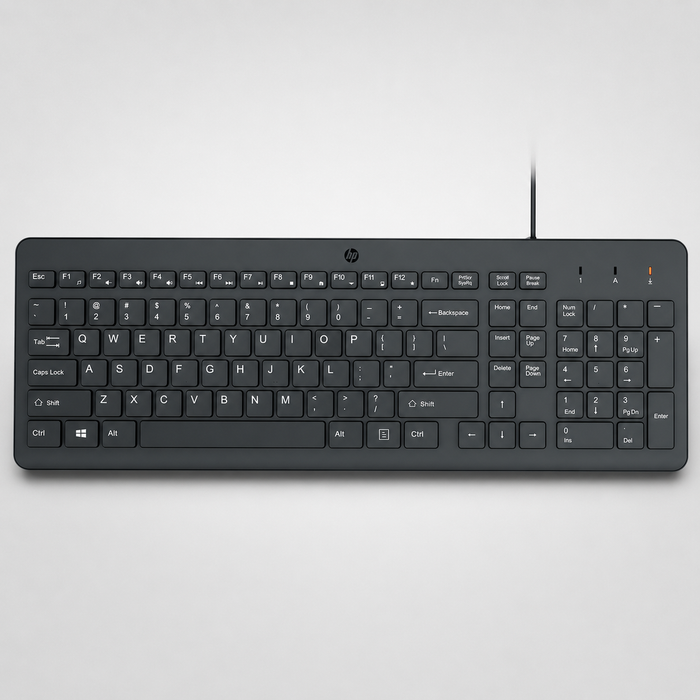 HP 150 Wired USB-A Keyboard (664R5AA)