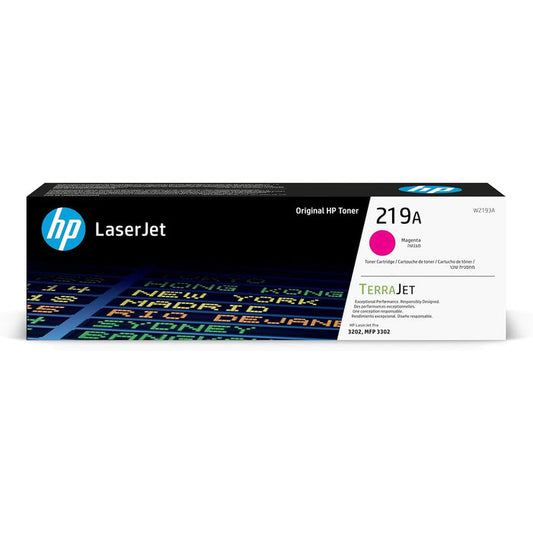HP 219A Magenta Original Laserjet Toner Cartridge Page Yield 1200 - W2193A