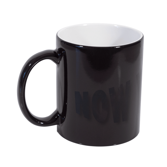 HPN ORCA Premium 11 oz. Black Color Changing Sublimation Ceramic Mug - 36 per Case - HeatPressNation