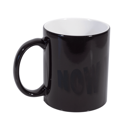 HPN ORCA Premium 11 oz. Black Color Changing Sublimation Ceramic Mug - 36 per Case - HeatPressNation