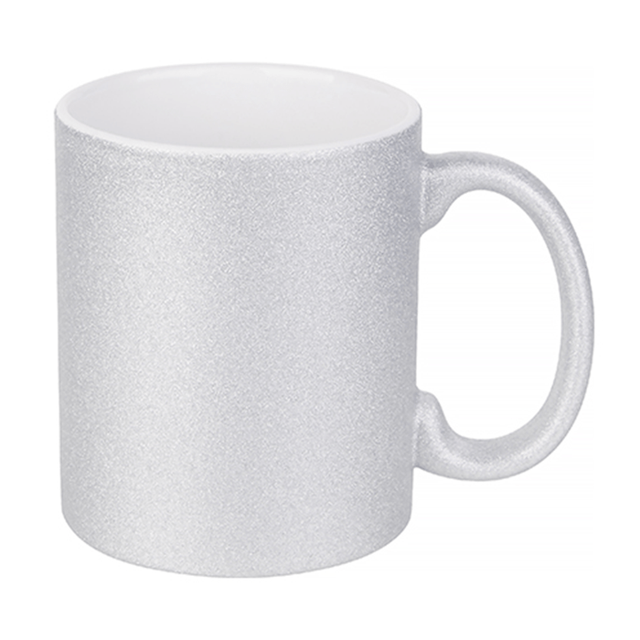 Glitter Mug Silver