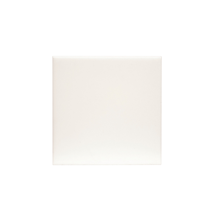 HPN SubliCraft 4.25" x 4.25" White Matte Sublimation Ceramic Tile - 48 per Case - HeatPressNation