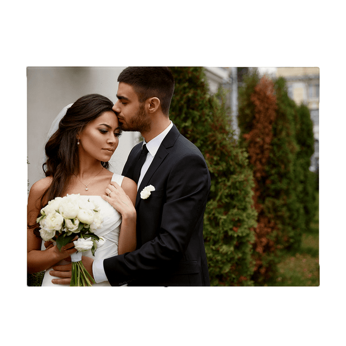HPN SubliCraft 6" x 8" White Matte Sublimation Ceramic Tile - 36 per Case - HeatPressNation