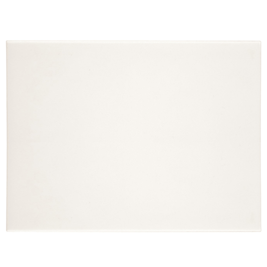 HPN SubliCraft 8" x 10" White Gloss Sublimation Ceramic Tile - 36 per Case - HeatPressNation
