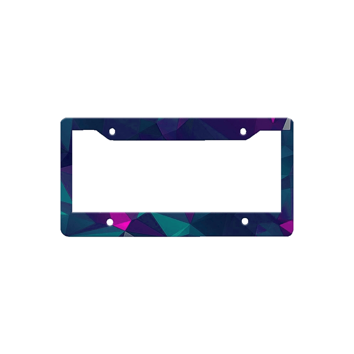HPN SubliCraft Sublimation Aluminium License Plate Frame - Gloss White - HeatPressNation