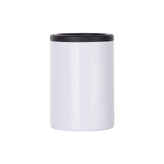 HPN SubliCraft White Sublimation Stainless Steel Can Cooler for Standard 12 oz. Cans - HeatPressNation