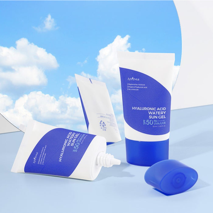 Hyaluronic Acid Watery Sun Gel SPF50+ PA++++ - Korean-Skincare
