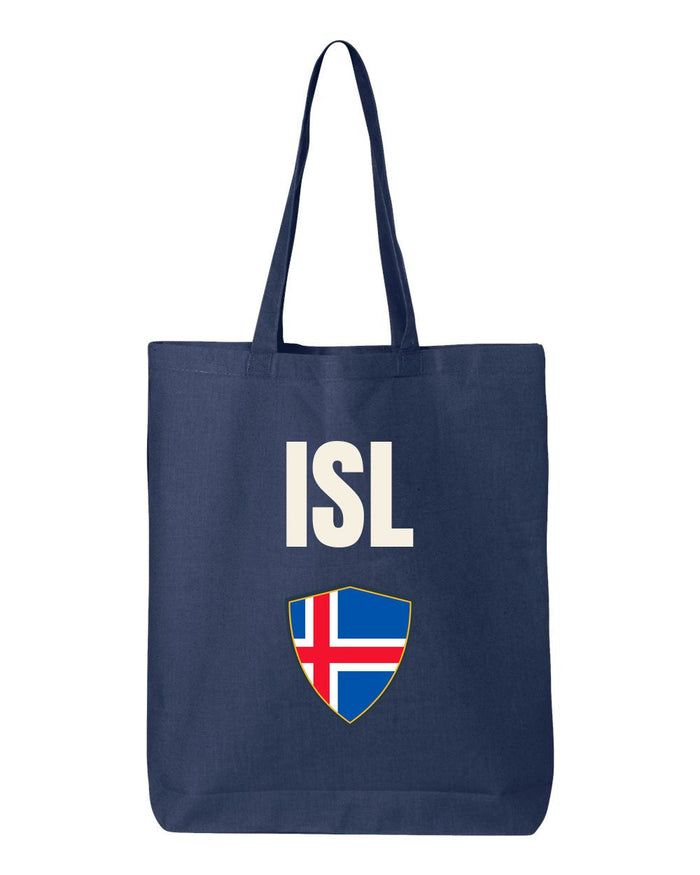 Iceland Soccer Tote Bag — National Crest Badge | NYC Factory