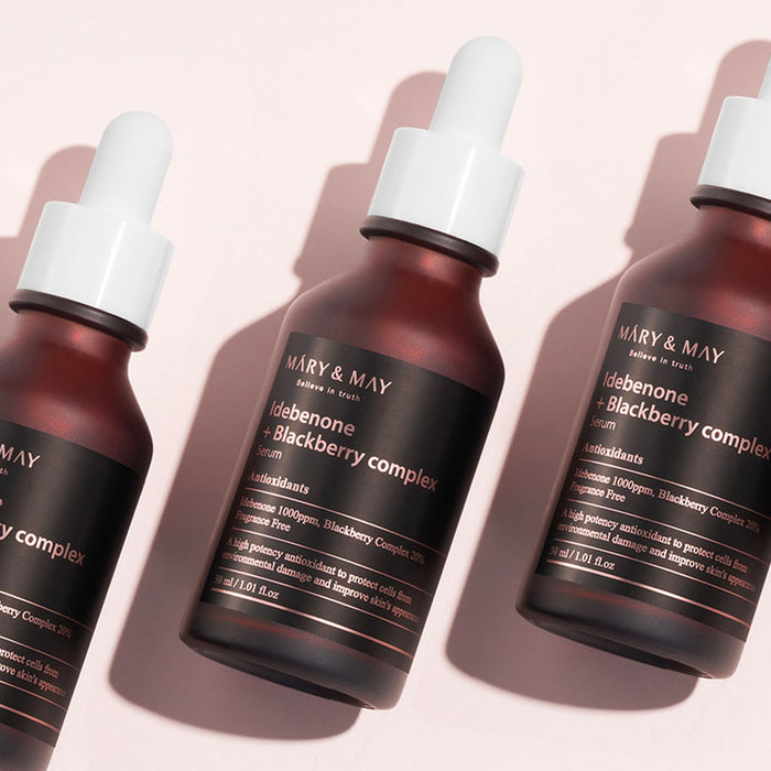 Mary & May Idebenone + Blackberry Complex Serum Nudie Glow Australia