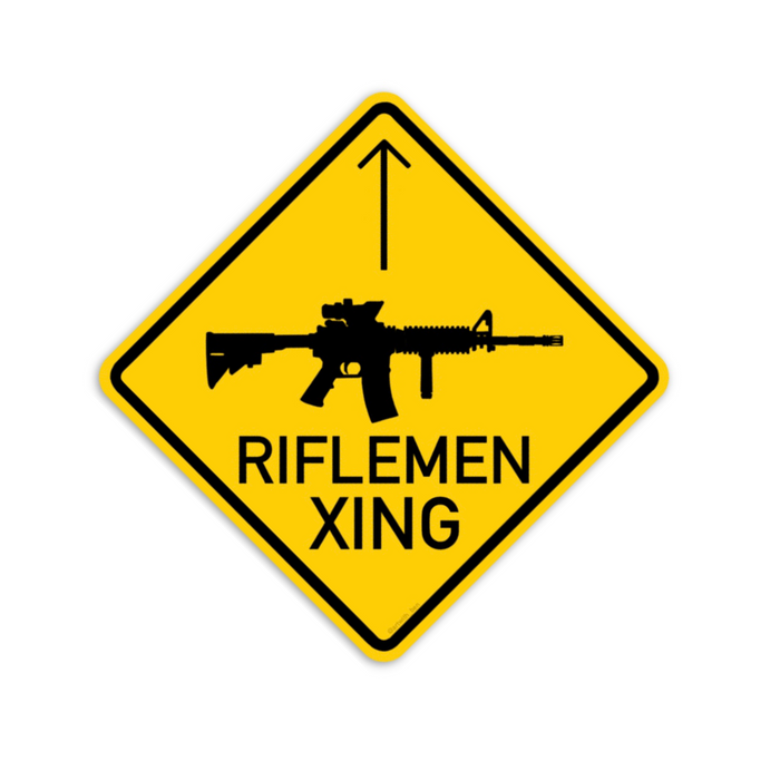 Infantry Xing - Sticker Series